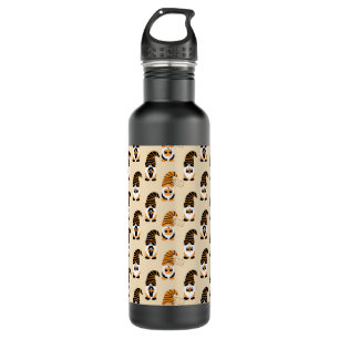 Garrafa Padrão De Gnomos, Gnomos Halloween Trick Ou Tratat