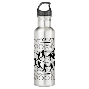 Garrafa Padrão de jogo de beisebol.w