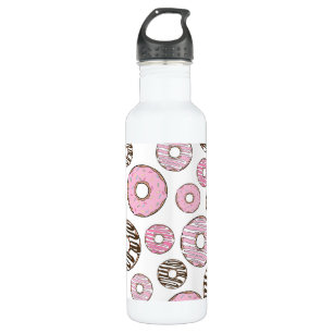 Garrafa Padrão De Rosquinhas, Rosquinhas Rosa, Rosquinhas 