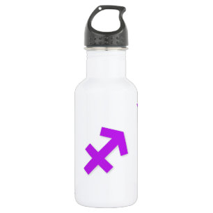 Garrafa Padrão de Sagitário Roxo