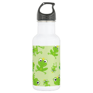 Garrafa Padrão de Sapo, Sapinhos Fofos, Sapinhos Verdes, P