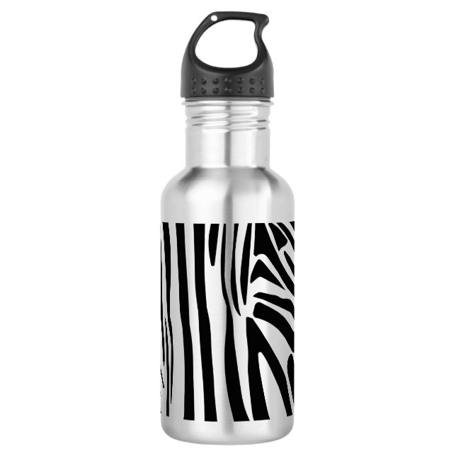 Garrafa Padrão de zebra (Frente)
