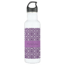 Padrão Geométrico de Lavanda Roxo Personalizado