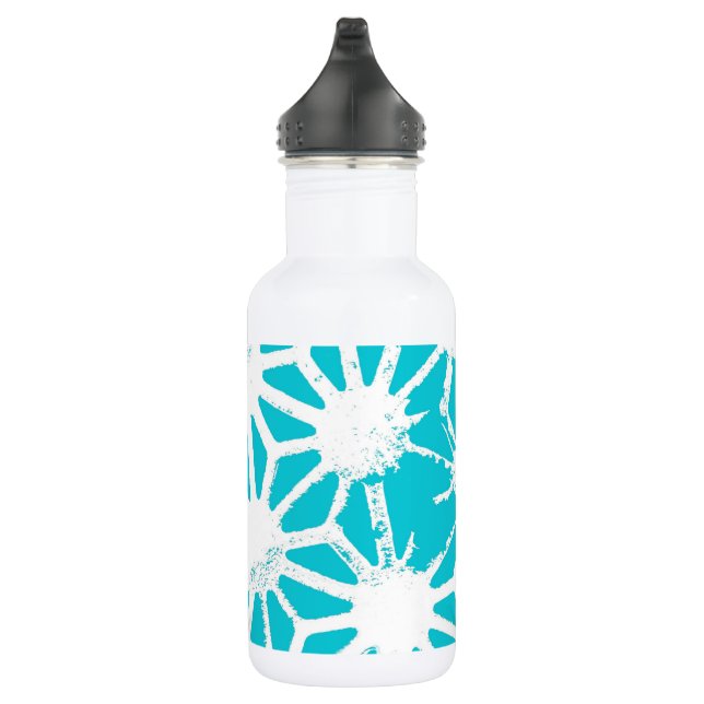 Garrafa Padrão geométrico do Aqua (Direita)