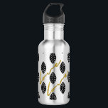 Garrafa Padrão moderno dourado amor elegante script<br><div class="desc">O padrão uniforme moderno com ouro elegante e o "roteiro de amor" brilhante fazem um belo sotaque de decoração caseira. Verifique em nossa loja mais itens correspondentes na coleção "minimalista com reviravolta" para sua casa ou acessórios.</div>