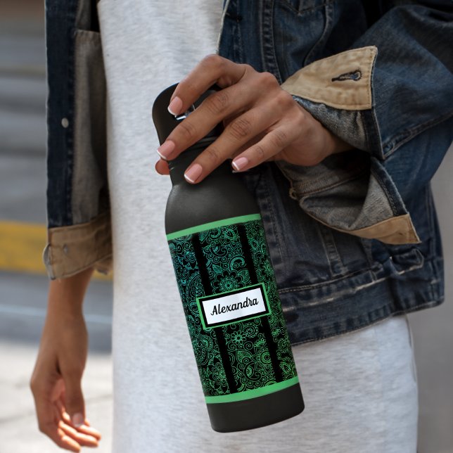 Garrafa Padrão personalizado de Henna Yoga (Criador carregado)