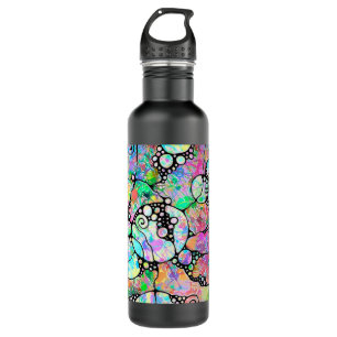 Garrafa Padrões De Mão E Digitalmente Pintados Artigo 31º