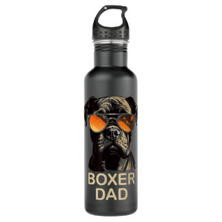 Garrafa Pai Boxer Proprietário do Cachorro Gift Engraçado 