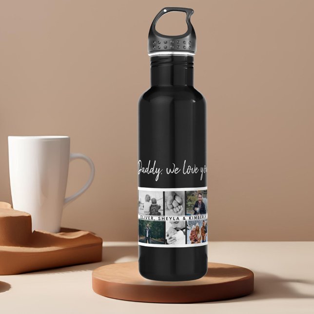 Garrafa Pai com Pai 14 Colagem de Fotografias para Criança (Criador carregado)