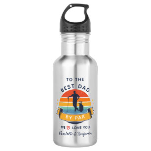 Garrafa Pai do Golfing Lover Dia de os pais Nome do Retrov