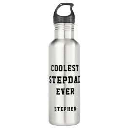 Garrafa Pai Personalizado Da Tipografia Do Stepdad Ever Ma