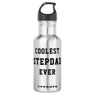 Garrafa Pai Personalizado Da Tipografia Do Stepdad Ever Ma