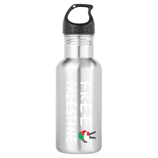 Garrafa Palestina livre (Frente)