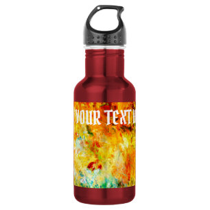 Garrafa Paleta de artistas coloridos