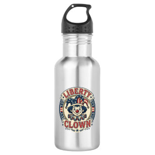 Garrafa Palhaço da Liberdade Patriótico Patriótico Clownco