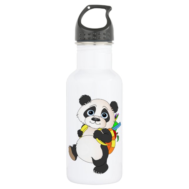 Garrafa Panda Bear com mochila (Frente)