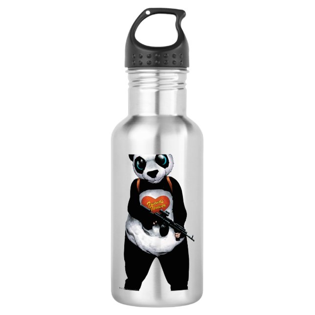 Garrafa Panda do pelotão | do suicídio (Frente)
