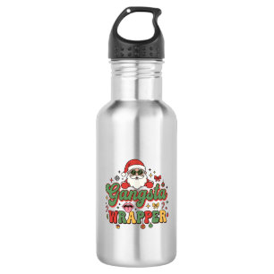 Garrafa Papai Noel Envolto Gangsta Natal