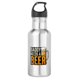 Garrafa Papai Precisa de uma Cerveja Camisa Vintage Engrav