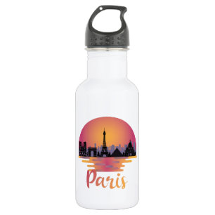 Garrafa Paris Skyline - França Viagem