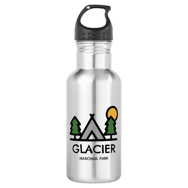 Garrafa Parque Nacional Glacier (Frente)