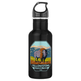 Garrafa Parque Nacional Yellowstone North American Bison