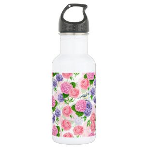 Garrafa Pássaros e flores