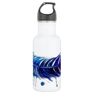 Garrafa Pasta Pintada por Aquarela