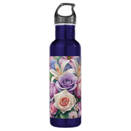 Garrafa Pastel Bloom Thermal Tumbler