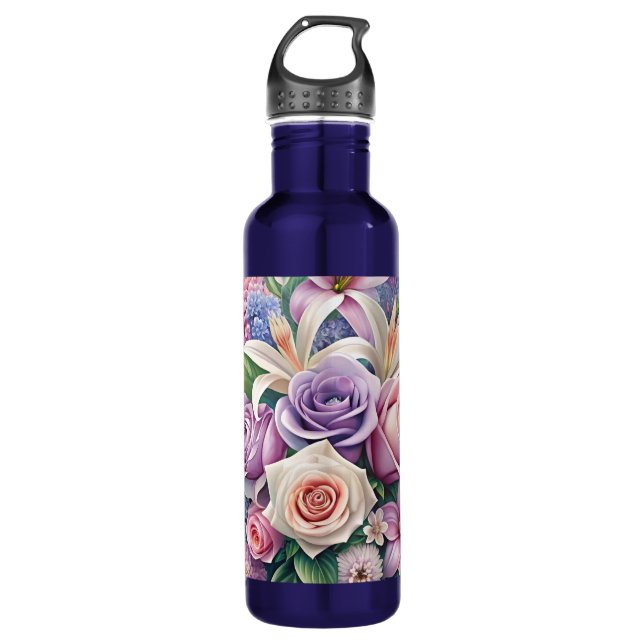 Garrafa Pastel Bloom Thermal Tumbler (Frente)