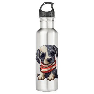 Garrafa Patriotic Puppy - Style 11