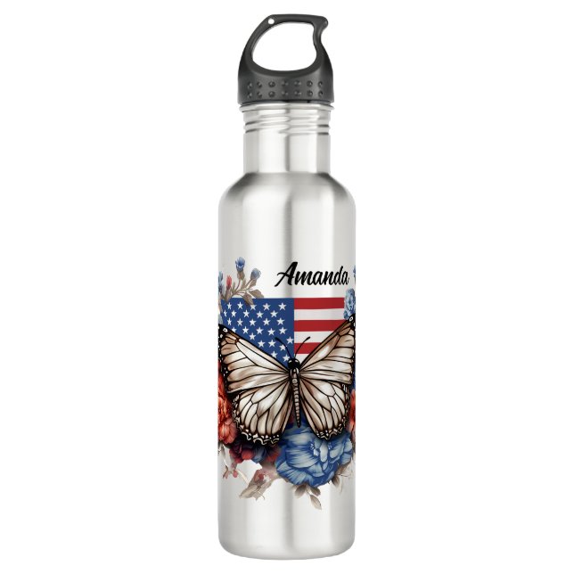 Garrafa Patriótico 4 De Julho (Frente)