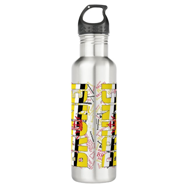 Garrafa Patriótico de Brunei (Frente)