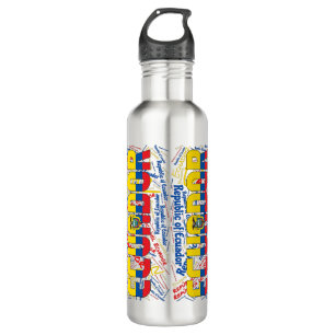 Garrafa Patriótico do Equador