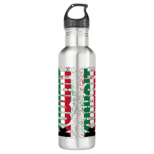 Garrafa Patriótico Gorgeo do Sinalizador do Kuwait