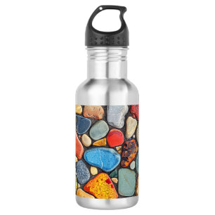 Garrafa Pedras Coloridas