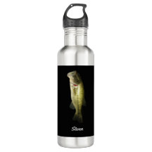 Peixe-Baixo-Largemouth Preto Personalizado