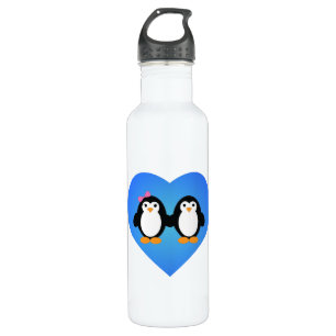 Garrafa Penguin Love