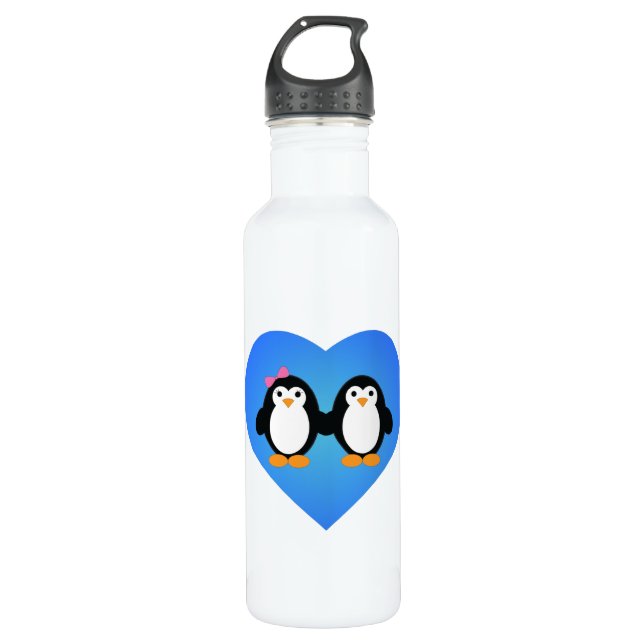 Garrafa Penguin Love (Frente)