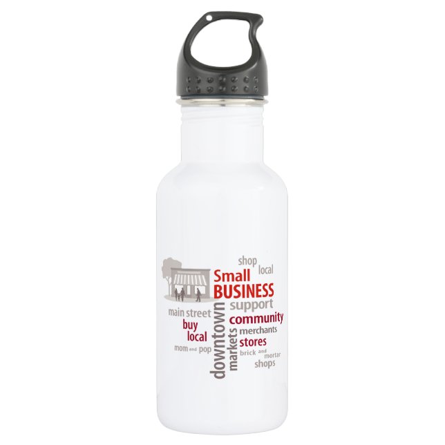 Garrafa Pequena empresa, local Compro, local Comprar (Frente)