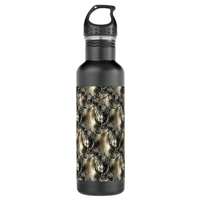 Garrafa Pérolas Douradas (Frente)