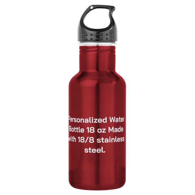 Garrafa Personalizado 18 oz (Frente)