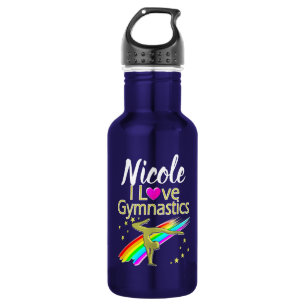 GARRAFA PERSONALIZADO EU AMO DESIGN DE GINÁSTICA