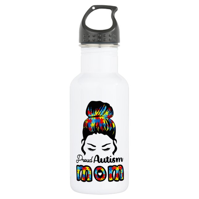 Garrafa Personalizado - Frasco de água (18 oz) (Frente)