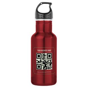 Garrafa Personalize Seu Modelo de Nome de Negócio de Códig