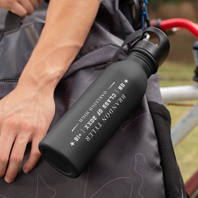 Garrafa Personalized Graduation Athlete Keepsake (Criador carregado)