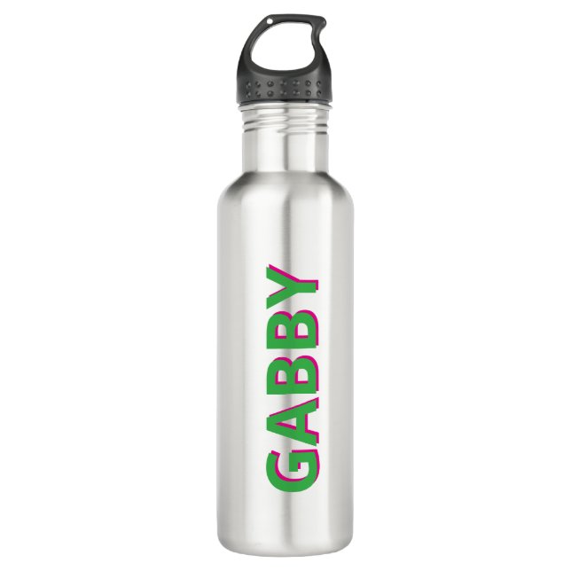 Garrafa Personalized Name bottle - Custom Skinny birthday  (Frente)