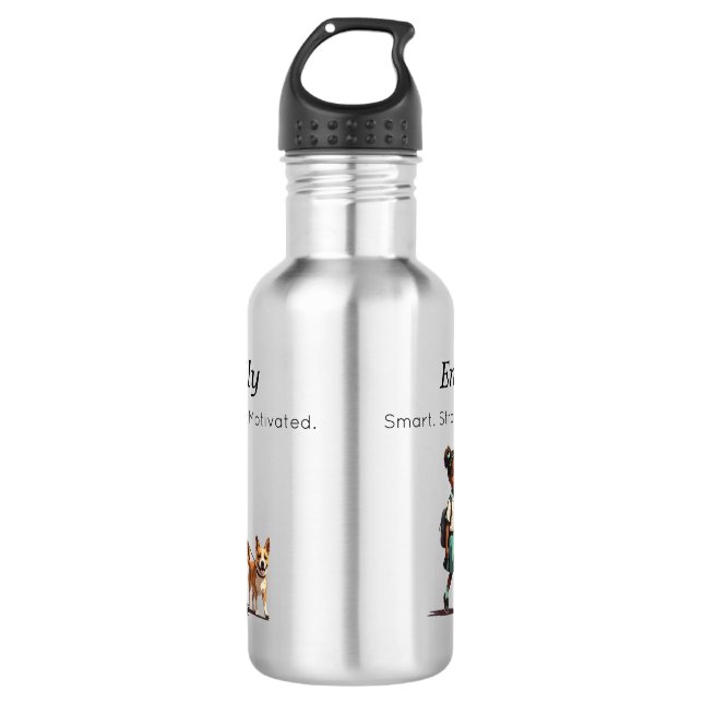 Garrafa Personalized School Water Bottle (Frente)