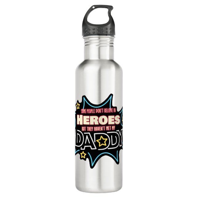 Garrafa Pessoas não acreditam que Heróis não encontraram m (Frente)