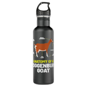 Garrafa Pet Goat Lovers Pet Animal Pun Funny Toggenbu